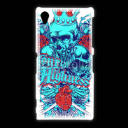 Coque Sony Xpéria Z1 Tête de Mort Your Highness