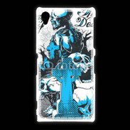 Coque Sony Xpéria Z1 Tête de Mort Day Dead