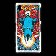 Coque Sony Xpéria Z1 Tête de Mort El Chupacabra