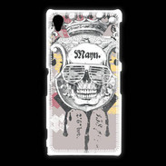 Coque Sony Xpéria Z1 Tête de Mort Skull King