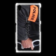 Coque Sony Xpéria Z1 Police