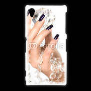 Coque Sony Xpéria Z1 Ongles esthéticienne
