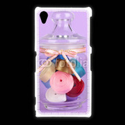 Coque Sony Xpéria Z1 Bonbonne de ruban couture 