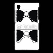 Coque Sony Xpéria Z1 Lunettes aviator pilote 