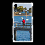 Coque Sony Xpéria Z1 Pêcheurs sur ponton