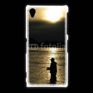 Coque Sony Xpéria Z1 Pêcheur nocturne