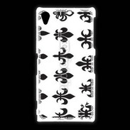 Coque Sony Xpéria Z1 Symbole Fleur de Lys 