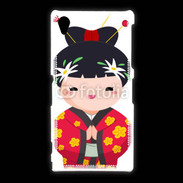 Coque Sony Xpéria Z1 Fille japonaise