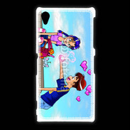 Coque Sony Xpéria Z1 Garçon romantique