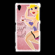 Coque Sony Xpéria Z1 Dessin femme sexy style Betty Boop