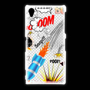 Coque Sony Xpéria Z1 Vintage cartoon comic