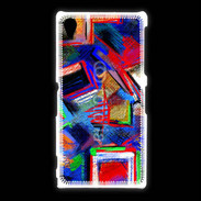 Coque Sony Xpéria Z1 Peinture abstraite 2