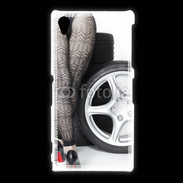 Coque Sony Xpéria Z1 Pneu sexy