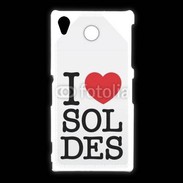Coque Sony Xpéria Z1 J'aime les soldes