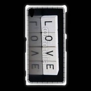 Coque Sony Xpéria Z1 LOVE
