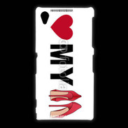 Coque Sony Xpéria Z1 I love my shoes