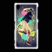 Coque Sony Xpéria Z1 Danseur rétro style