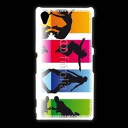 Coque Sony Xpéria Z1 Set break dancers 