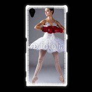 Coque Sony Xpéria Z1 Danseuse classique avec gants de boxe