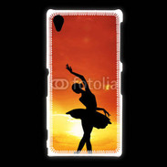 Coque Sony Xpéria Z1 Danseuse couché de soleil
