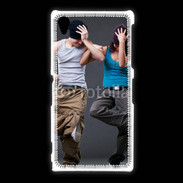 Coque Sony Xpéria Z1 Couple street dance