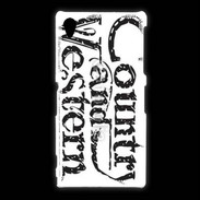 Coque Sony Xpéria Z1 Country and western