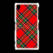 Coque Sony Xpéria Z1 Fond tissus écossais