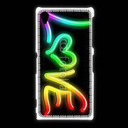 Coque Sony Xpéria Z1 Love en couleur
