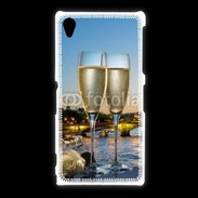 Coque Sony Xpéria Z1 Amour au champagne