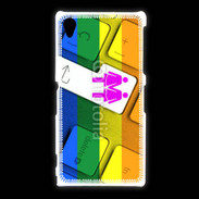 Coque Sony Xpéria Z1 Lesbian keyboard