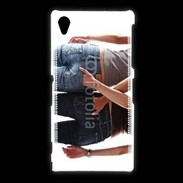 Coque Sony Xpéria Z1 Couple gay sexy femmes 