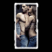 Coque Sony Xpéria Z1 Couple câlin sexy 3