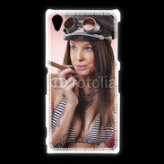 Coque Sony Xpéria Z1 Pin up aviator