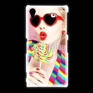 Coque Sony Xpéria Z1 Lolita lollipops 9