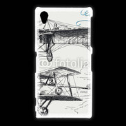 Coque Sony Xpéria Z1 Vintage Aircraft