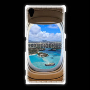 Coque Sony Xpéria Z1 Vue de l'intérieur d'un avion