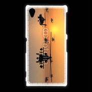 Coque Sony Xpéria Z1 Hélicoptère Apache de nuit