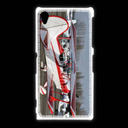 Coque Sony Xpéria Z1 Biplan rouge et blanc 10