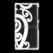Coque Sony Xpéria Z1 Tatouage Maori