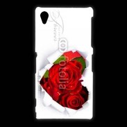 Coque Sony Xpéria Z1 Rose forever