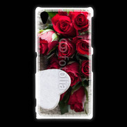 Coque Sony Xpéria Z1 Bouquet de rose