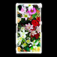 Coque Sony Xpéria Z1 Fleurs 2