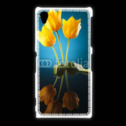 Coque Sony Xpéria Z1 Miroir de tulipes