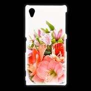 Coque Sony Xpéria Z1 Bouquet de fleurs 2