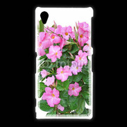 Coque Sony Xpéria Z1 Fleurs Dipladénia