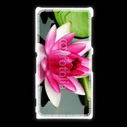 Coque Sony Xpéria Z1 Fleur de nénuphar