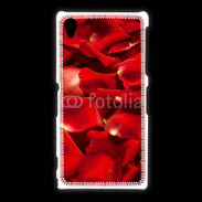 Coque Sony Xpéria Z1 Fond pétales de roses