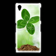 Coque Sony Xpéria Z1 Trèfle à 4 feuilles 2