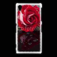 Coque Sony Xpéria Z1 Belle rose Rouge 10