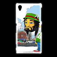 Coque Sony Xpéria Z1 Rasta caractère